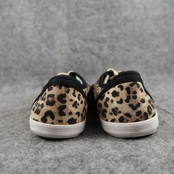 Mossimo Shoes Womens 10 Sneakers Casual Fashion Animal Print Fabric Lace Up Flat - Picture 5 of 11